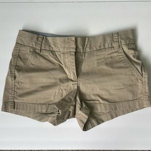 J. Crew Khaki Chino Shorts